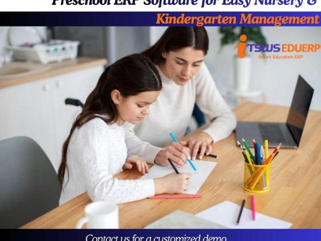 Preschool ERP Software for Easy Nursery & Kindergarten Management