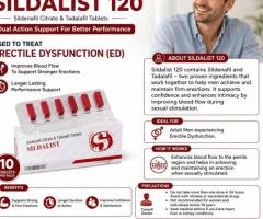 Sildalist (Sildenafil and Tadalafil) 120mg Tablets