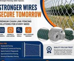 Trusted Chain Link Fence Manufacturer in India