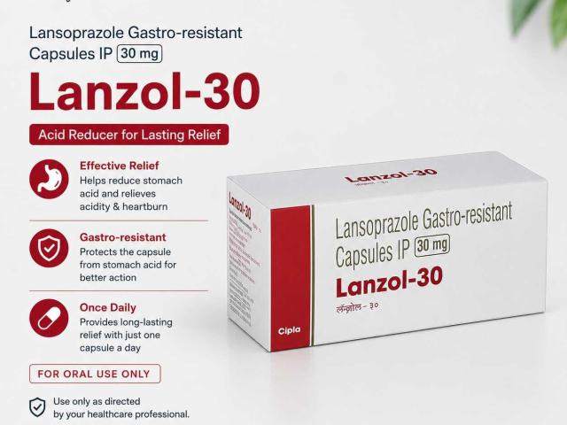 Lanzol (Lansoprazole) | Acid Reflux & Stomach Acid Management