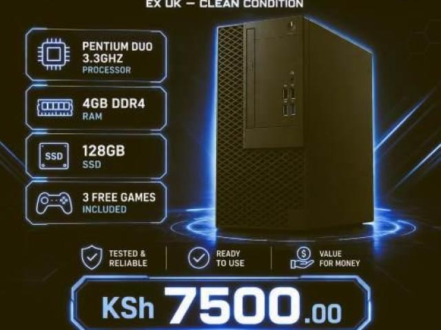 Regenerated pentium dual core SFF computer