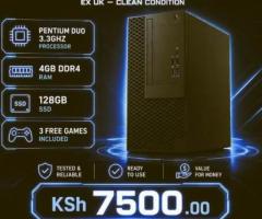 Regenerated pentium dual core SFF computer