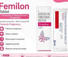 Femilon Tablet | Ethinyl Estradiol and Desogestrel Female Hormones