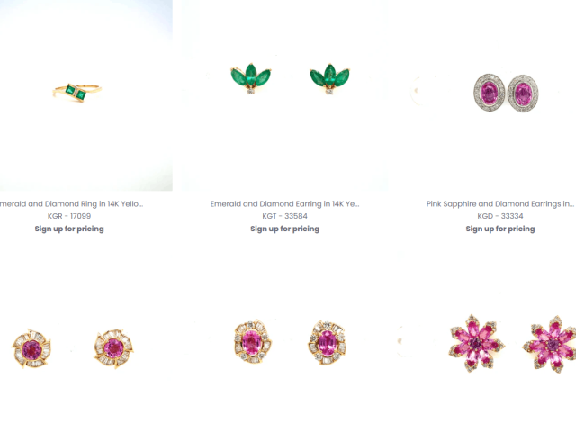 Exclusive 14K Gold Jewelry Wholesale Collection