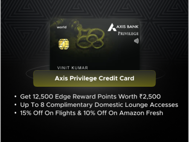 Axis Privilege Credit Card