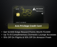 Axis Privilege Credit Card