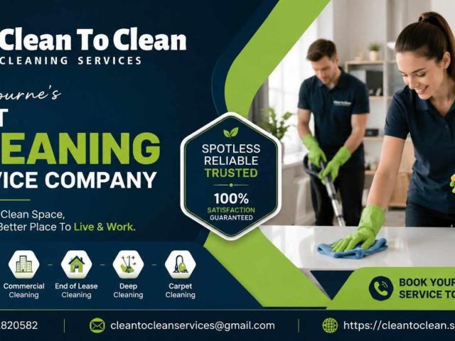 best cleaning service company Melbourne