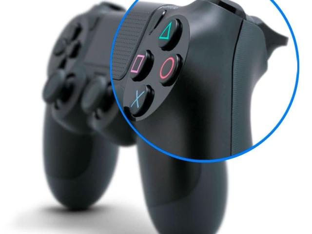 Square, Cross,  Triangle, rubber button replacement