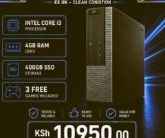 Regenerated Core i3 4GB RAM Dell SFF desktop