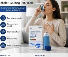 Asthalin HFA 100mcg Inhaler | Salbutamol (Albuterol) Airway Care