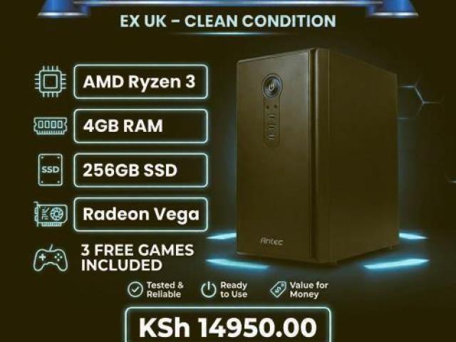 Regenerated Ryzen 3 desktop with Radeon Vega GPU