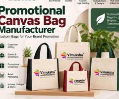 Promotional Canvas Bag Manufacturer – Custom Logo Printed Bags