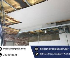 High-Quality Suspended Ceiling Repair in Perth by Accredited Tradesmen