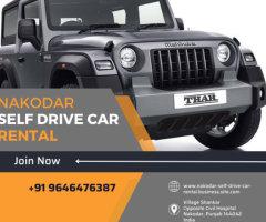 Self Drive Car Rental in Nakodar Phagwara Jalandhar