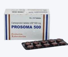Prosoma 350mg Tablet | Prosoma (Carisoprodol) 500mg Online USA
