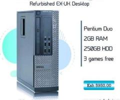 Clean lightly used Dell Pentium dual core PC