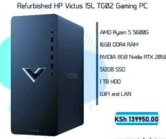 Clean lightly used HP Victus 15 Ryzen 5 tower desktop