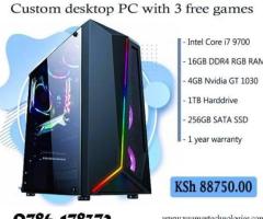 Custom Core i7 9700 XGAMERTechs computer build