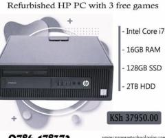 Simple revamped HP EliteDesk Core i7 computer PC
