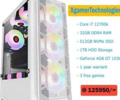 Core i7 12700k custom built ATX tower computer PC