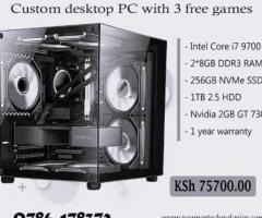 XgamerTechs built Core i7 9700 desktop computer