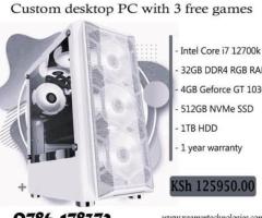 XgamerTechs built Core i7 12700k desktop computer