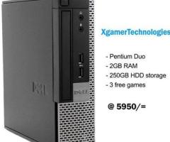 Pentium dual core Dell Optipex desktop computer