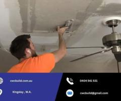 Rapid and Efficient Cracked Ceiling Repair in Cottesloe