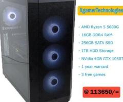 Ryzen 5 custom built 16GB RAM desktop tower