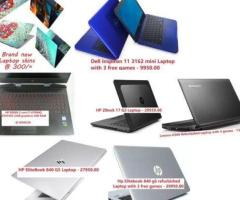 Refurbished Laptops and Notebooks with free games bonus