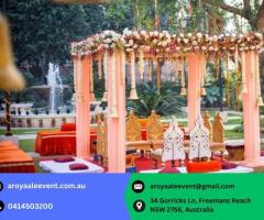 Hire a Professional Royal Indian Wedding Stylist in Sydney