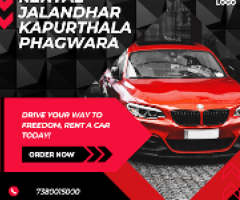 SELF DRIVE CAR RENTAL JALANDHAR KAPURTHALA PHAGWARA 7380015000